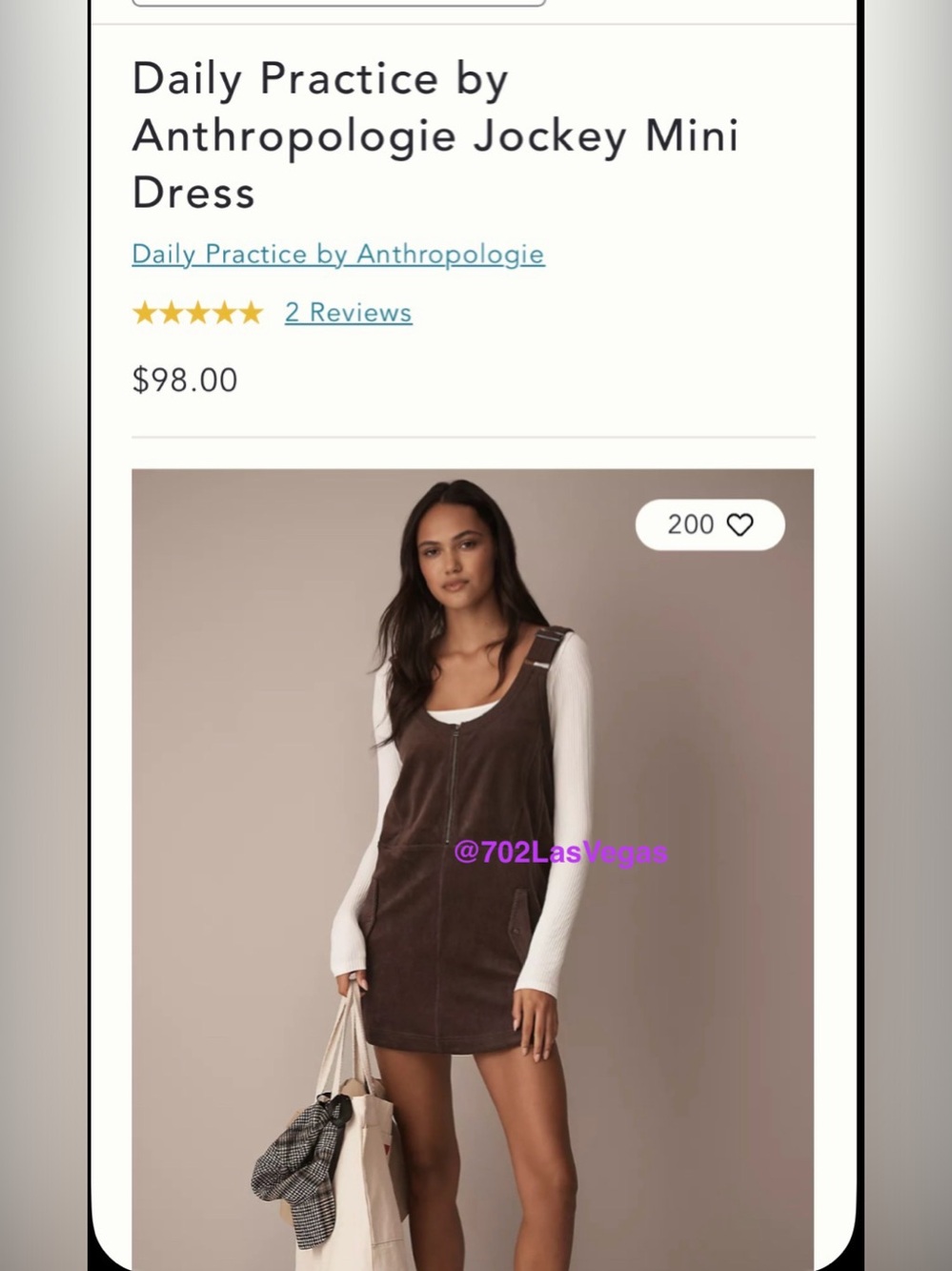 Daily Practice 
Anthropologie  Mini dress - Picture 3 of 8
